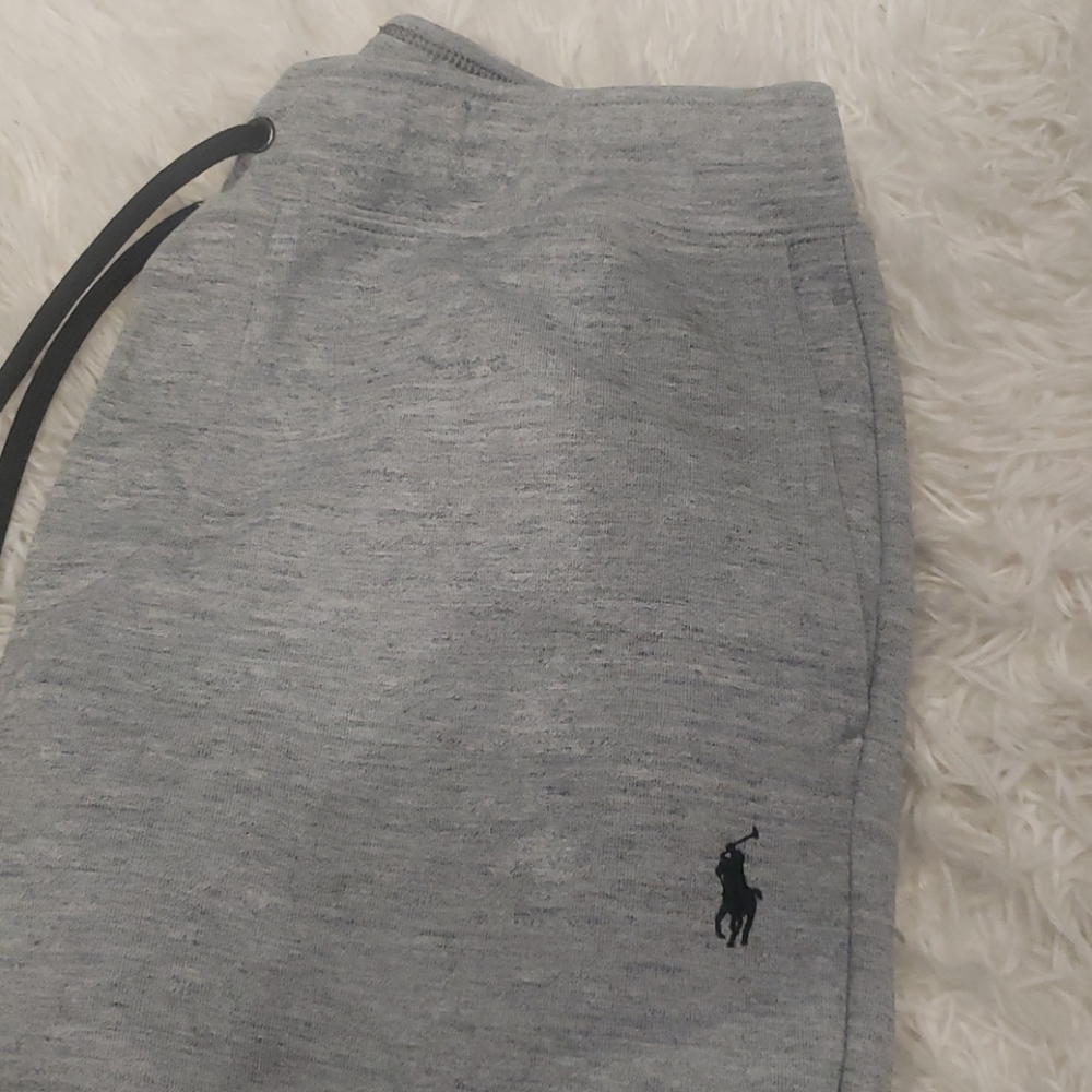 Gray Ralph Lauren Polo Joggers